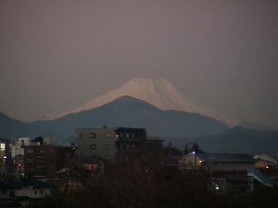 o京王線冬の高幡不動駅界隈o