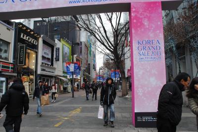 韓国 ソウル 1)明洞