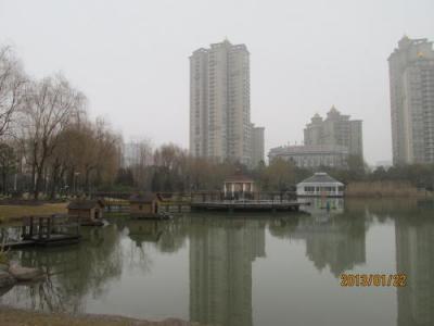 上海の伊犁路・新虹橋中心公園