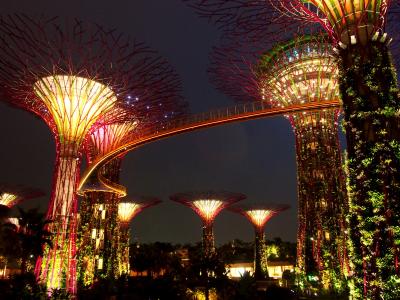 ８　シンガポールの夜景と　お気に入りのお土産（私の値段交渉術）