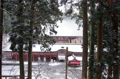 今年も雪の比叡山延暦寺で初詣