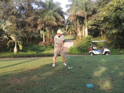 誕生日のゴルフ