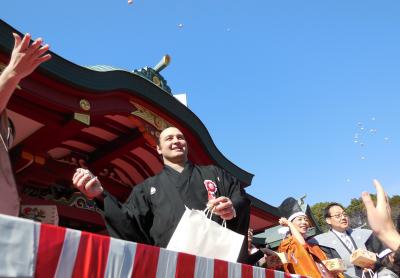日枝神社の節分祭りへ行ってきた♪