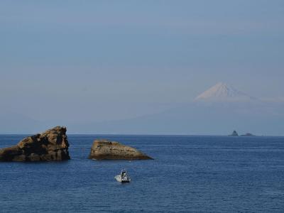 雲見から見た富士山