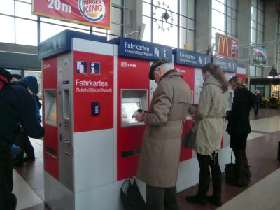 2012ドイツ鉄道クリスマス市巡り１８　ドイツ鉄道(DB)利用法