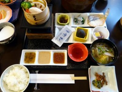 ０５．冬の箱根１泊旅行　ダイヤモンド箱根ソサエティ レストランの朝食