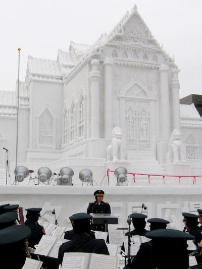 タイから逆出張･直行便で雪まつりへ