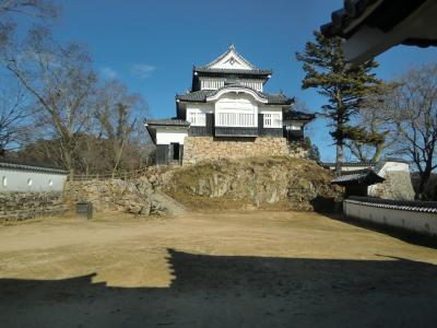 １２月、山陽旅行⑥、青春18切符、３日目、衆楽園・津山城跡