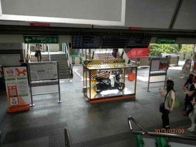 bkk2回13水曜1午前MRT地下鉄ラマ9世駅まで日本人に人気というホテルを確かめる