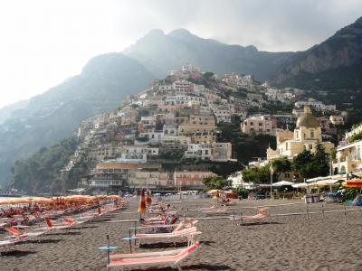 行きあたりばったり、ヨーロッパ周遊一人旅2012　Vol.51　イタリアの海でSunbath、アマルフィとポジターノ