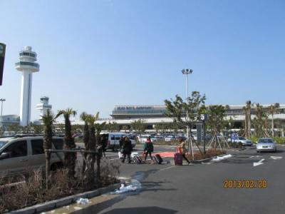 韓国の済州空港・東洋のハワイ