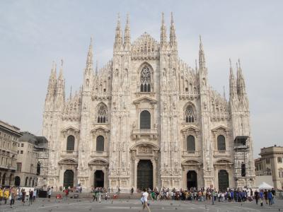 行きあたりばったり、ヨーロッパ周遊一人旅2012　Vol.55　ファッションとは無縁なんです、ミラノの街歩き