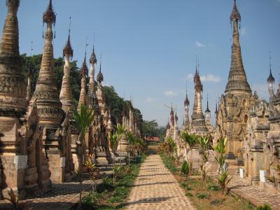ミャンマー旅行-カックー遺跡-