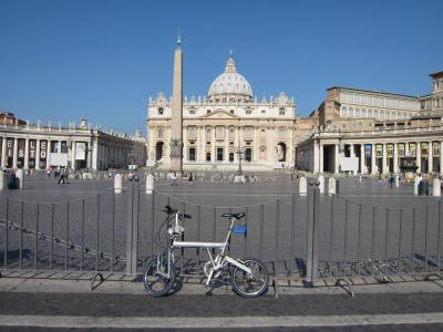 折りたたみ自転車をかついでイタリア旅行（７日目　ローマ）