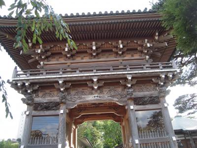 武蔵稲城　８世紀中頃に高僧行基開山、１６世紀に僧侶良順により中興された古刹の『常楽寺』散歩