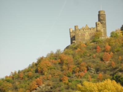 ドイツ鉄道の旅　−　紅葉のライン川下り