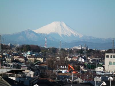 ２０１３年１月から３月の富士山