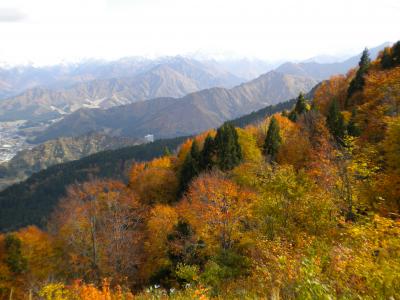 湯沢高原アルプの里で紅葉を楽しむ