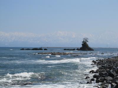 富山県氷見　『海越しに望む立山連峰』の絶景が見たい！…岐阜から九殿浜温泉「ひみのはな」へ。