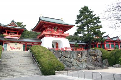 2013年3月　北九州ロケハン　2　関門海峡を渡って壇ノ浦・赤間神宮に行く