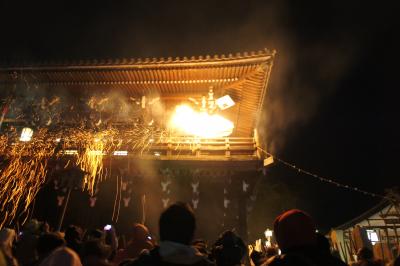 奈良のお水取りと奈良の歴史の道を行く（一日目）～お水取りの松明の火の粉をけっこう浴びて、これは予想外。慌てました～