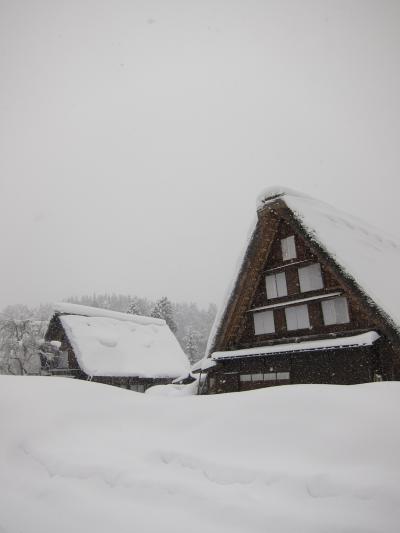 自分で自分の誕生日を祝う　ＩＮ　白川郷