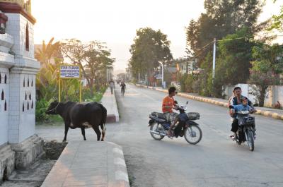 ミャンマー素朴で懐かしい町を散策する（インレー湖周辺①ニャウンシュエ）