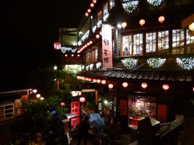 おばちゃんたちと行く！台北珍旅。１日目～ナイト九フン＆饒河街顴光夜市～