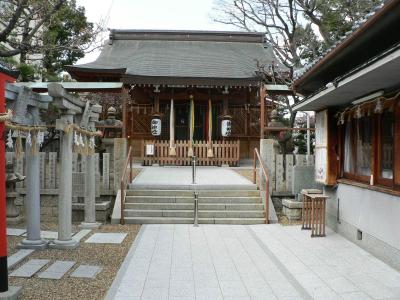 日本の旅　関西を歩く　大阪府門真市、堤根神社（つつみねじんじゃ）、門真市駅（かどましえき）周辺