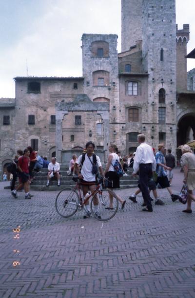 イタリア自転車縦断・サンジミニャーノ編