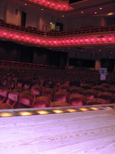 京都の桜　日帰り旅３　南座春の特別舞台体験