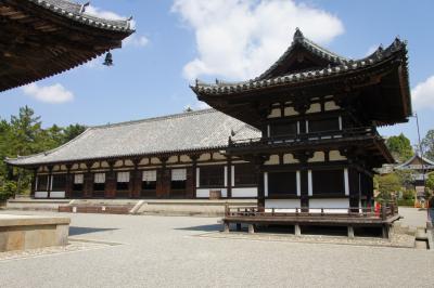唐招提寺・薬師寺に南円堂・北円堂の特別公開といつもの京都街歩き（一日目）～天気も良くて、奈良の大伽藍の美しさにどっぷり浸かった一日となりました～