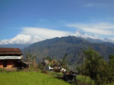 ネパール2013･･･（8）山並みも鮮やか　ヒェンザ～ダンプス～フェディ