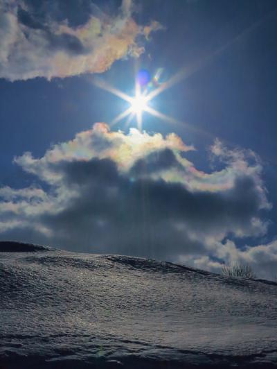 田沢湖高原b 　秋田駒ヶ岳の雪景色を眺めて　☆アルパこまくさ周辺から