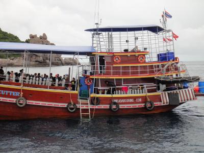 タオ島で ソンクラーンの洗礼を受けて!! ダイビング