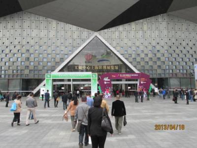 上海の国展路・世博跡地・世博展覧館