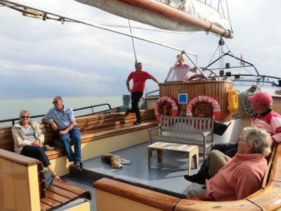 2011　バックパッカーアゲイン欧州　古い帆船でミニクルーズ　オランダ