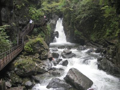 2011年BD旅行　巌立峡でパワーチャージ