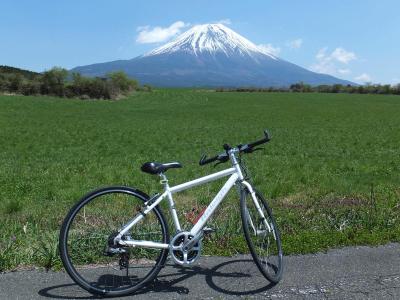 自転車でウロウロ…　２０１３．０４．２７　富士山南西編　(３．山梨から朝霧高原を富士市へ)