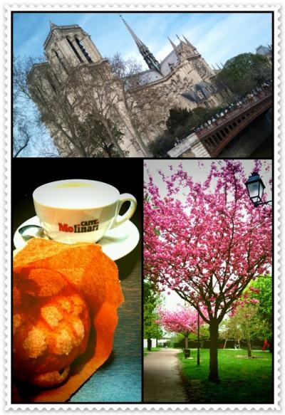 パリのお散歩 vol.36　冷たい風が心地よい四月の巴里＆イル・ド・フランス地方　ようやく春に…