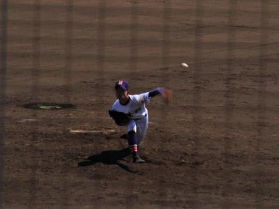 春季高校野球静岡県大会準々決勝を見に清水庵原球場へ