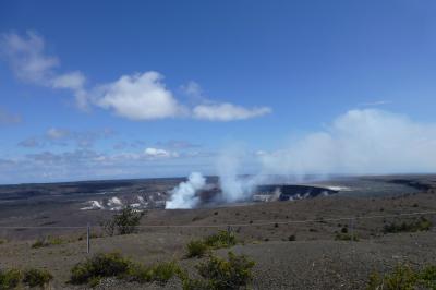 初ハワイです③ハワイ島キラウエア火山へ