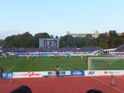 2012 大阪遠征[第２弾]万博記念公園散策とサッカー観戦【その３】試合観戦と十三グルメ