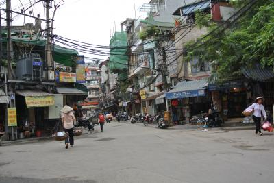 【2013.04　両親と行くベトナムの旅】Part1 ハノイの旧市街へ飛び込む