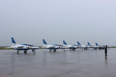 雨だけど・・・・美保航空自衛隊　航空祭