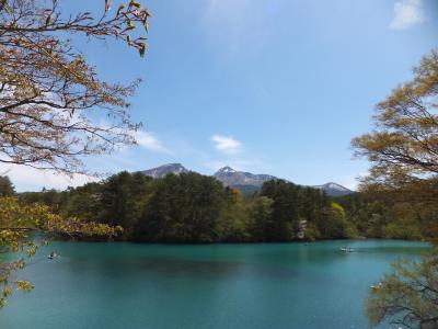 2013年東北旅行　磐梯山　桜とホテリ・アアルト　その１