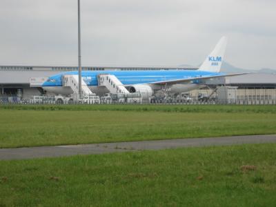 初ヨーロッパ線！福岡空港でKLMオランダ航空を見に行こう！