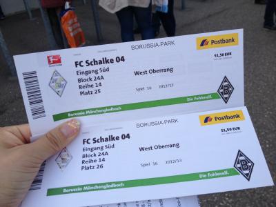 Borussia M&ouml;nchengladbach　vs　Schalke 04 試合観戦