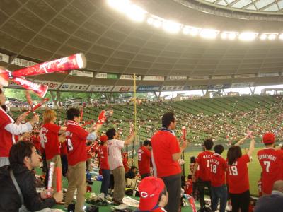 プロ野球交流戦　埼玉西武-広島　観戦