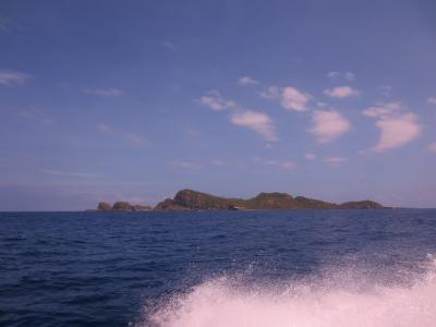 念願の『オガン』沖の神島ｉｎ西表島